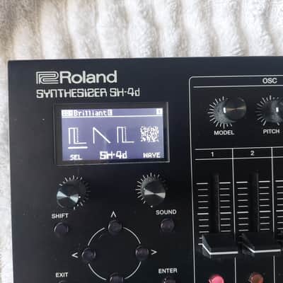 Roland SH-4D Polyphonic Desktop Synthesizer 2023 - Present - Black image 2