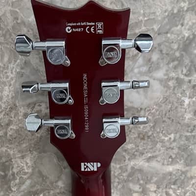 ESP LTD EC-50 Electric Guitar-Red-Open Box Demo W Blemishes/New Tweed King Case image 19