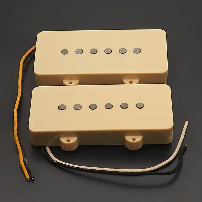 Neck Bridge Guitar Jazzmaster Style SoapBar Alnico Pickups image 1
