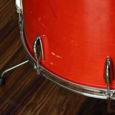 Yamaha TT818 F Tour Custom 8000 - red wood 18"x16 floor tom image 7