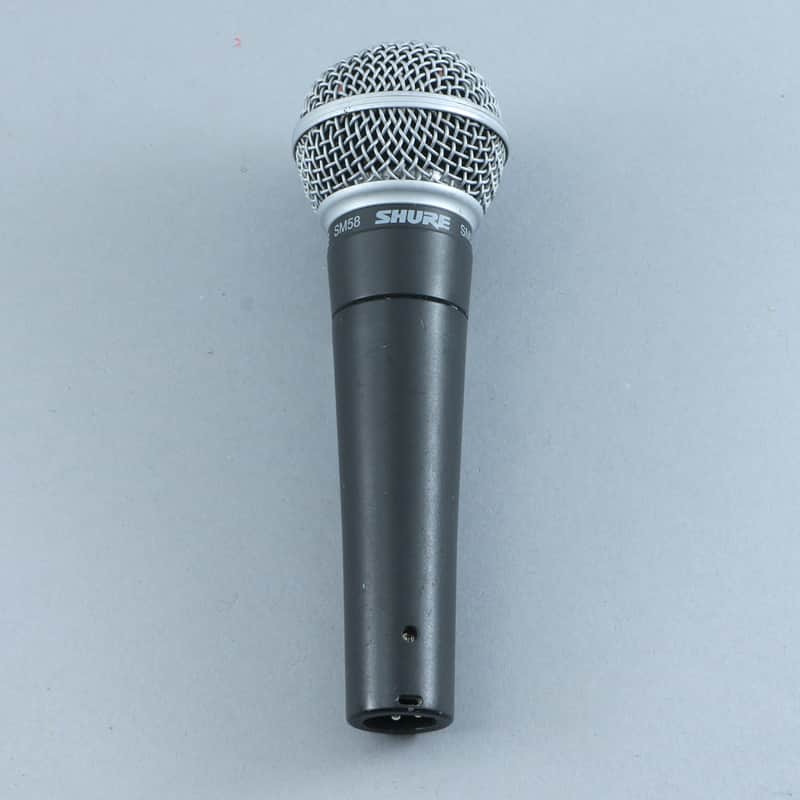 Shure SM58 Cardioid Dynamic Microphone MC-7646 image 1