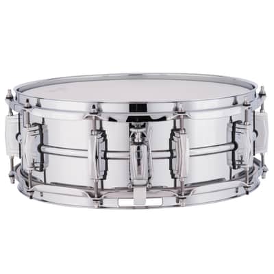 Ludwig LM400 Supraphonic 5x14 Smooth Shell, Imperial Lugs Snare Drum image 2