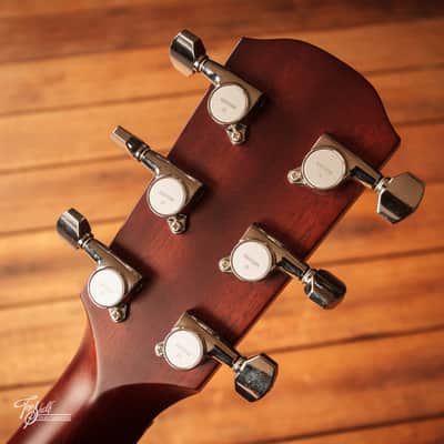 K.Yairi SRF-OV2 Parlour Acoustic Vintage Black Burst 2021 image 7