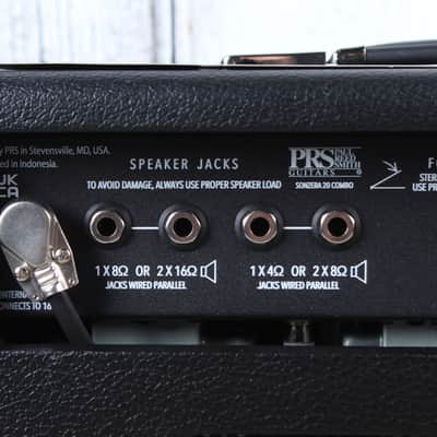 PRS Sonzera 20 Electric Guitar Amplifier 20 Watt 1x12 Combo Amp with Footswitch image 10