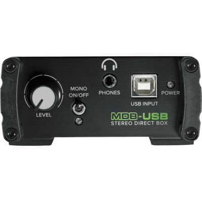 Mackie MDB-USB Boitier de direct actif USB image 3
