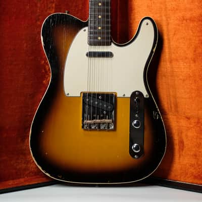 Freakaster Telecaster Custom Sunburst, Relic, Lightweight image 3