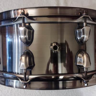 Mapex Black Panther Blade 14x5.5" Steel Snare Drum - Brushed Nickel Over Steel image 19
