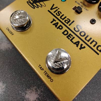 Visual Sound V3 Tap Delay Pedal – Single Tap Delay – Gold image 6