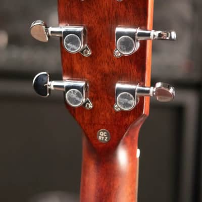 Alvarez Artist Elite Acoustic Electric Little Jumbo Travel Guitar - Shadowburst with Gig Bag image 7