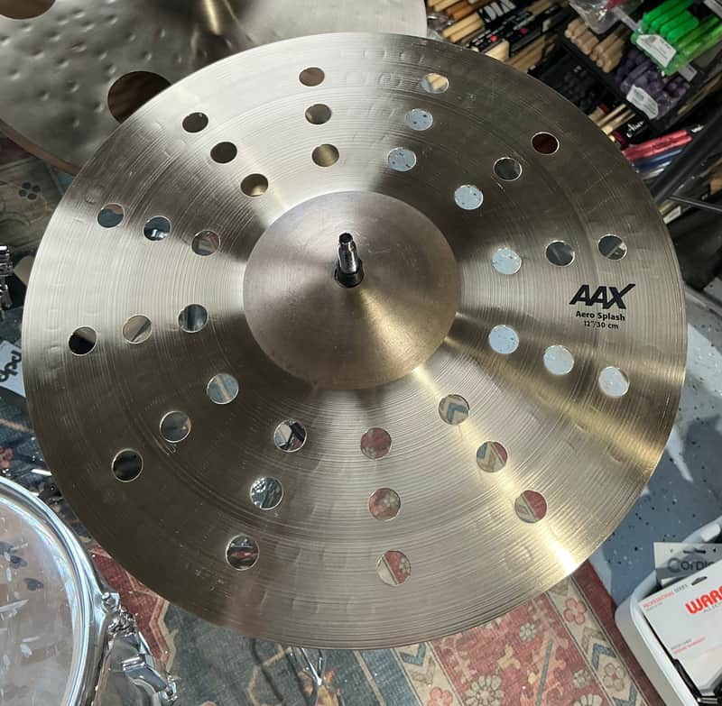 Sabian 12" AAX Aero Splash Cymbal Natural