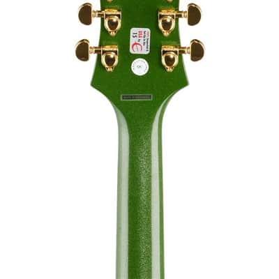 Epiphone Emperor Swingster Hollowbody Electric Guitar Forest Green Metallic image 7