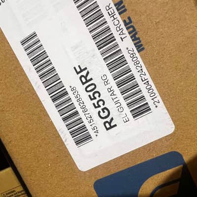 (MINT) Ibanez RG550-RF Genesis Collection - Road Flare Red image 7