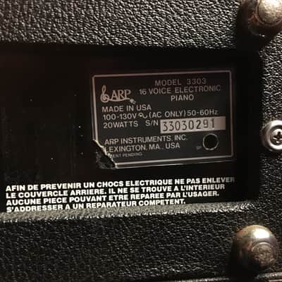 ARP 16 Voice 3303 Electronic Piano 1978 image 9