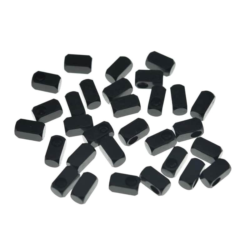 30Pcs Stainless Steel Tremolo Bridge String Lock Insert Block Bridge Saddle Clamp Blocks Fits Fr Black image 1