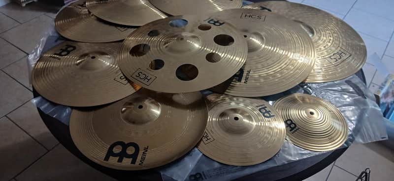 Meinl HCS ultimate cymbal kit 2024 image 1