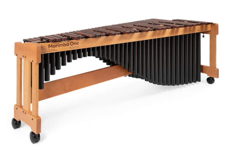 Marimba One 9904 Soloist 5 Octave Basso Bravo Resonators Marimba (Traditional Keyboard) image 1