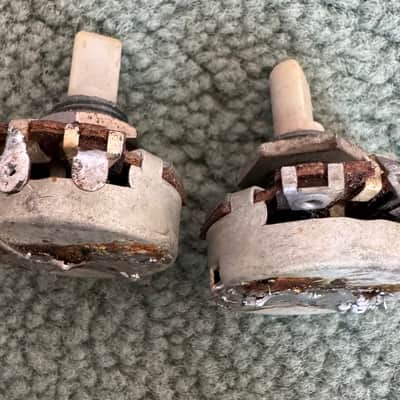 Hagstrom Viking Pots 2 pcs. Untested 1967 imagen 6