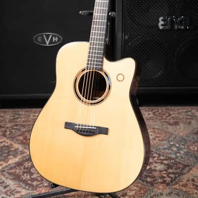 Yamaha TAG3 C TransAcoustic Dreadnought Acoustic/Electric Guitar - Natural with Softshell Case image 14