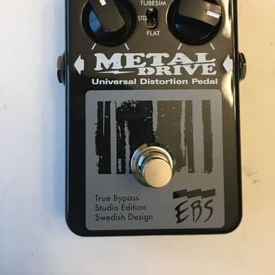 EBS Metaldrive Metal Drive Distortion Studio Edition Guitar Effect Pedal + Box image 2