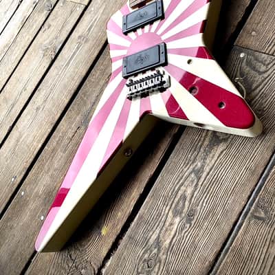1980's Tokai Explorer FSD-70 Rising Sun Custom Paint #2 - JAPAN MIJ image 17