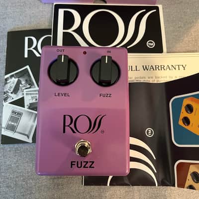 JHS Ross Fuzz 2023 - Present - Purple Electric Guitar Effects FX Pedal image 1