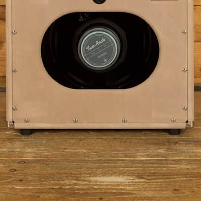 Two-Rock Vintage Deluxe 1x15 Cab Dogwood Suede w/Oxblood Cloth image 3