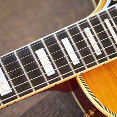 2003 Gibson Custom Shop '68 Les Paul Custom Reissue Amber Honey Burst image 6