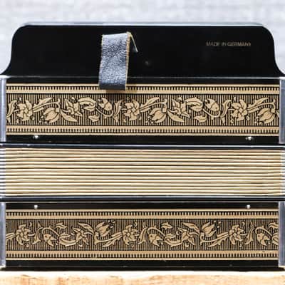 Hohner Vienna 1-Row 4-Bass 10-Treble Button "C" Diatonic Accordion - Germany image 4