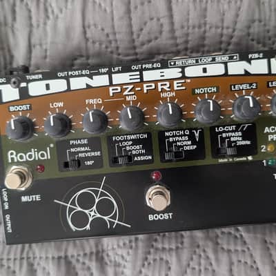Radial Tonebone PZ-PRE Acoustic Preamp/DI Box/EQ image 3