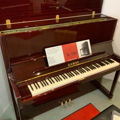 Kawai K500 Professional Upright Piano Ebony Polish image 18