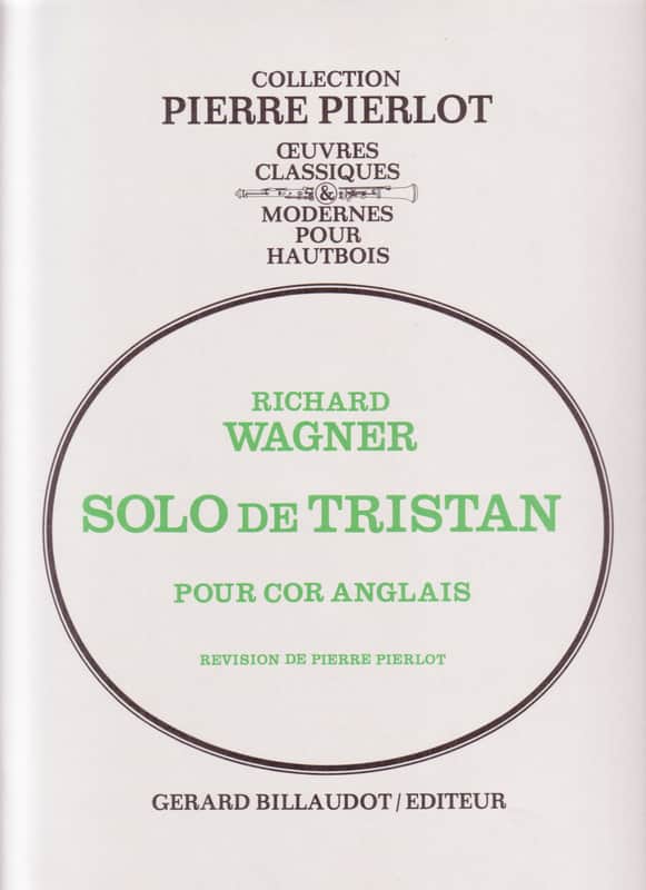 Wagner - Solo of Tristan - for English horn image 1