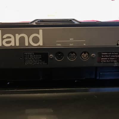 Roland Alpha Juno 1 w/ Case and UM-ONE Midi Interface image 9