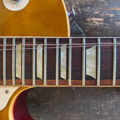 Gibson 2006 Yamano Ordered Custom Shop Special Order '59 Les Paul Standard Reissue Green Lemon image 11