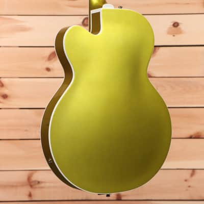 Gretsch G6120T-HR Brian Setzer Signature Hot Rod Hollow Body with Bigsby - Lime Gold - JT22124514 image 6