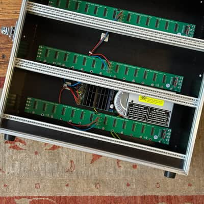 Doepfer A-100P9sw Suitcase 3x3U with PSU2 (with Labels removed) image 3