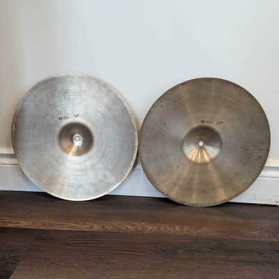 Sabian AA 14" Regular Hats 1980s image 8