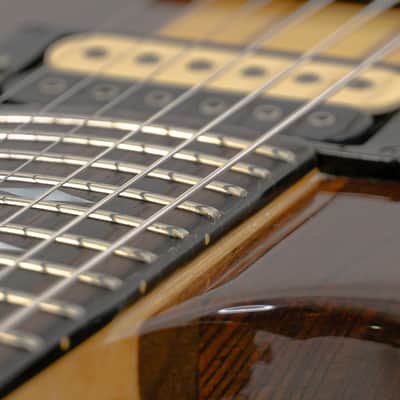 Aria Pro II TS-600 Tri-Sound Series Natural w/ Neck-Thru Construction, Versatile Electronics image 11