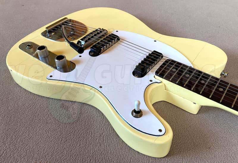 GUYATONE LG-20T 1960s 'TELE-JAG' w/HSC - *RARE* ALL-ORIGINAL VINTAGE MIJ - Very Good