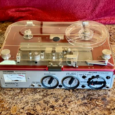 Nagra E Recorder - CLEAN w Power Supply, Original Case, Tape image 10