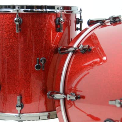 Sonor SQ2 3pc Drum Kit "Red Sparkle" image 3
