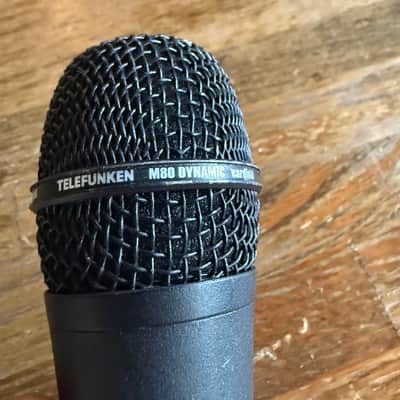 Telefunken M80 Handheld Supercardioid Dynamic Microphone 2010s - Black with Matching Grill image 3