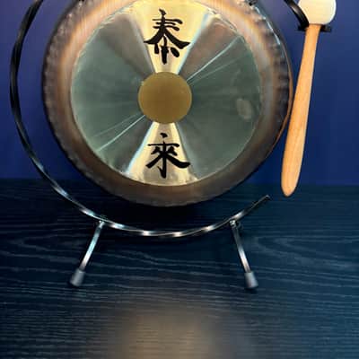 Paiste 10" Gong w/ Mallet and Stand imagen 2