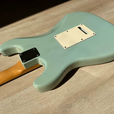 Fender Yngwie Malmsteen Signature Stratocaster Sonic Blue Rosewood 1988 RARE SPECS Scott Buehl Bild 12