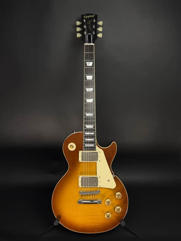Epiphone Inspired By Gibson 1959 Les Paul Standard Reissue - Golden Poppy Burst image 1