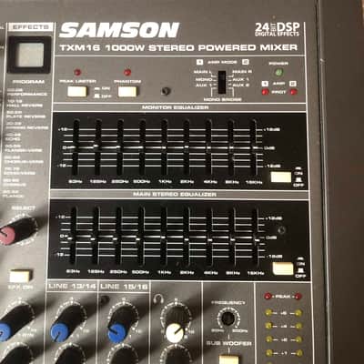 Samson Samson TXM16 16 Channel Powered Mixer, 1000 Watts mid 90's image 2