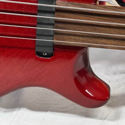 PRS Paul Reed Smith Bass-4 iv Fretless 4-string Bass with Case 1986 image 6
