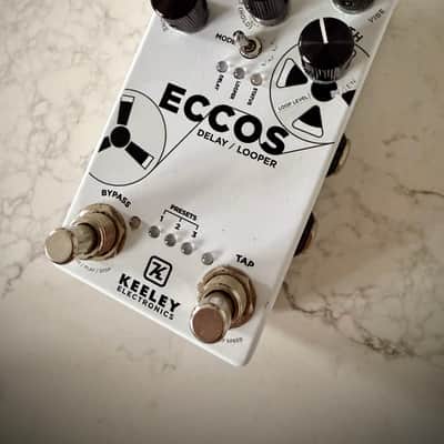 Keeley ECCOS Neo-Vintage Tape Delay 2019 - Present - White image 1