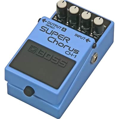 BOSS  CH-1 Super Chorus Effects Pedal 2024 - Blue image 2
