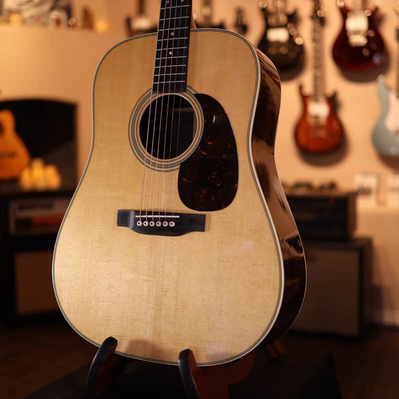 Martin D-28 Standard Series Acoustic Guitar - Natural Gloss with Aging Toner 0222 image 1