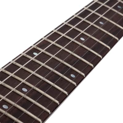 Schecter C-6 Deluxe Satin Aqua image 8